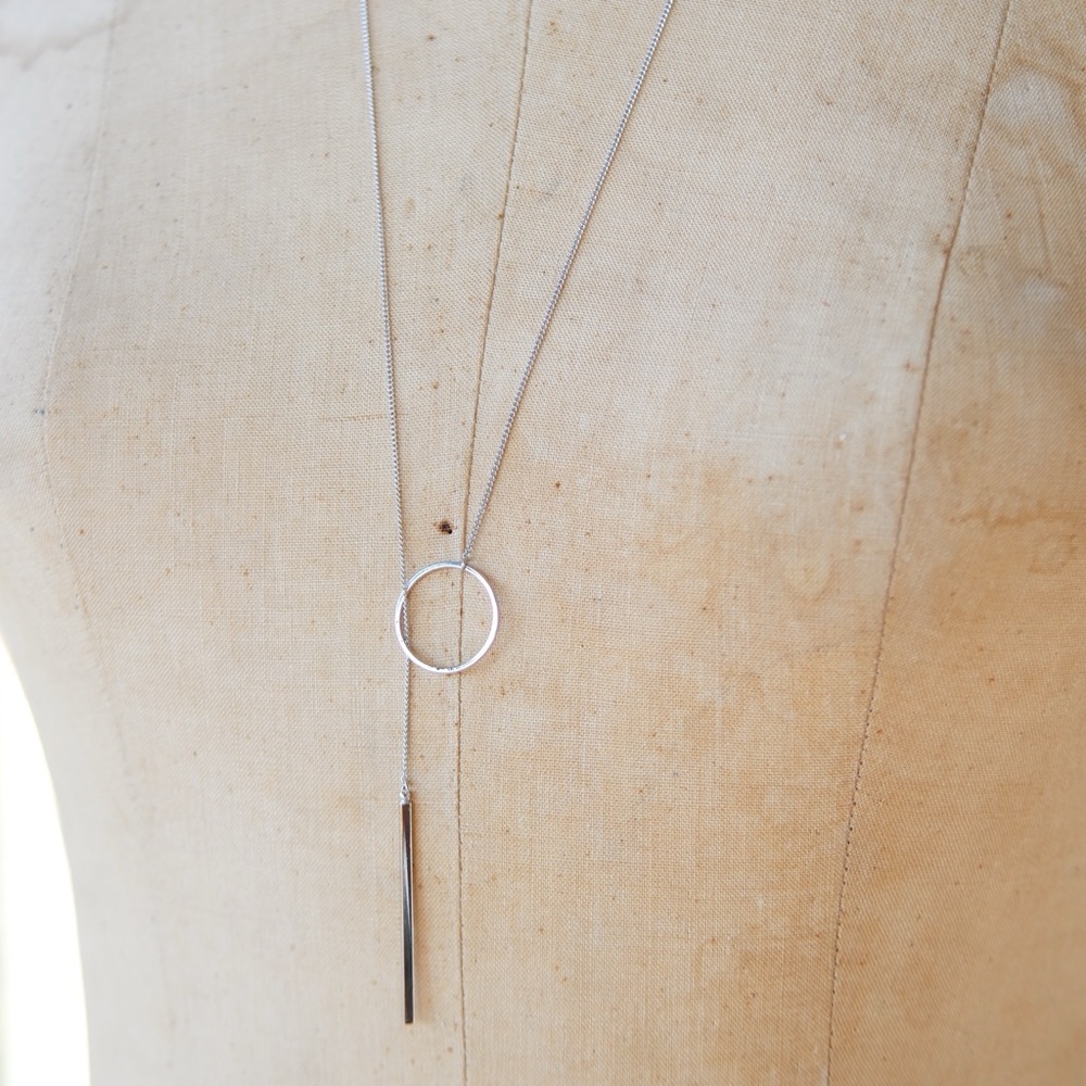 Bar Drop Necklace